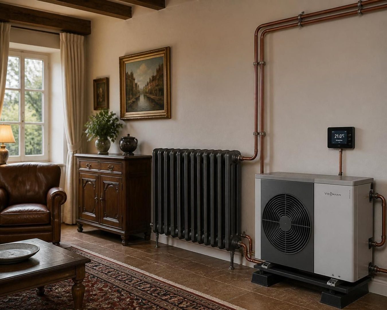 découvrez comment préserver et optimiser un ancien circuit de radiateurs en fonte tout en installant une pompe à chaleur moderne pour un chauffage efficace et durable.