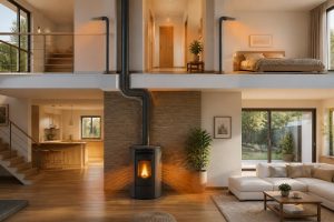 découvrez si un seul poêle à granulés canalisable peut chauffer efficacement un étage entier, ses avantages, limites et conseils d'installation.