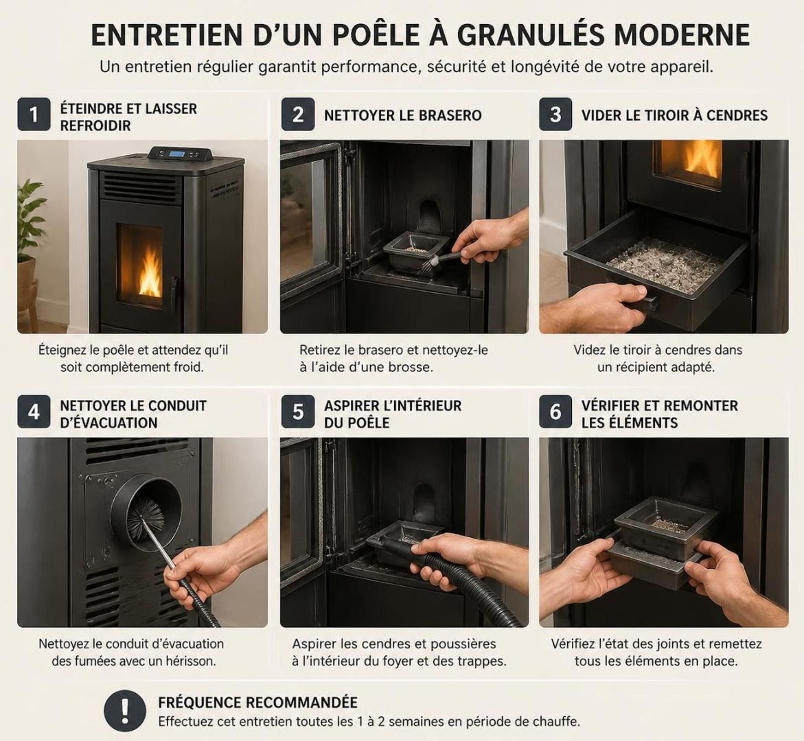 découvrez comment installer un poêle à granulés sans conduit de cheminée grâce à nos solutions innovantes et conseils pratiques pour un chauffage efficace et facile.