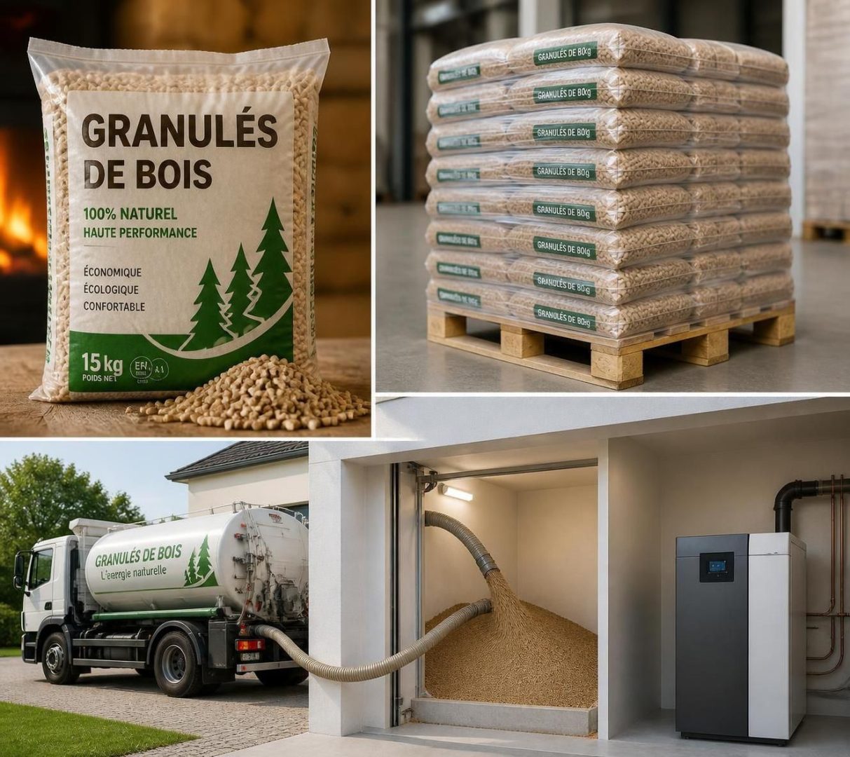 découvrez le véritable coût d'un sac de granulés par rapport au prix au kwh du gaz naturel pour optimiser votre budget chauffage.