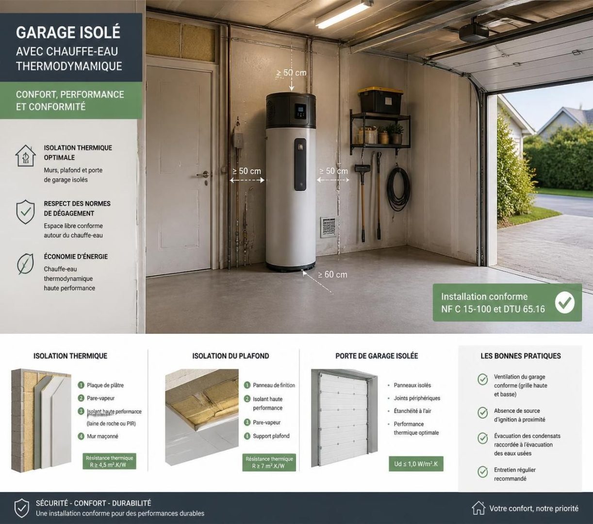 découvrez les contraintes et limites d’installer un chauffe-eau thermodynamique dans un garage non isolé, et comment optimiser son efficacité malgré un environnement peu adapté.