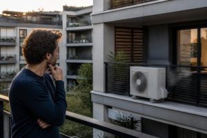 découvrez comment réagir face aux nuisances sonores d'une pompe à chaleur en copropriété et protéger votre confort en tant que voisin.