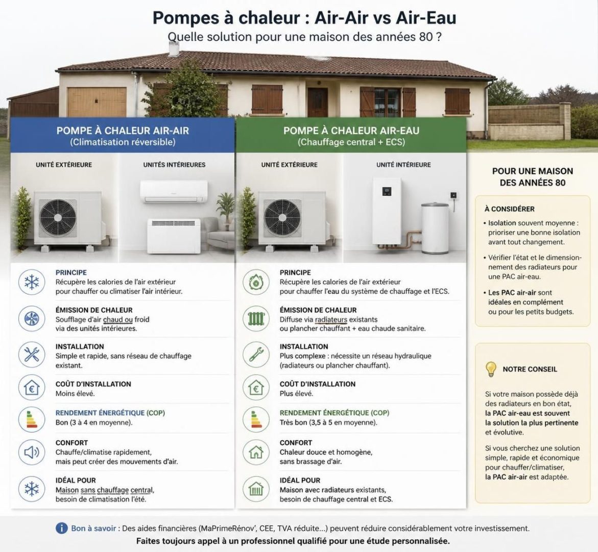 découvrez les avantages et conseils pratiques pour remplacer un chauffage 100% électrique par une pompe à chaleur dans un pavillon des années 80, afin d'améliorer le confort et réduire vos factures énergétiques.
