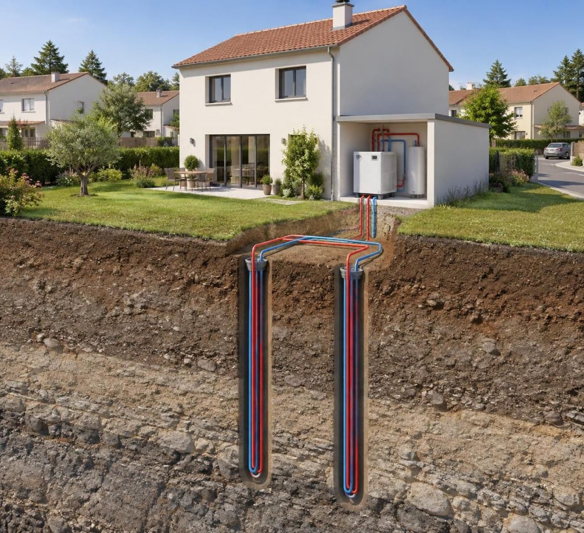 découvrez comment installer une pac géothermique sur un terrain de moins de 300 m² : solutions de captage, contraintes à prévoir et démarches.